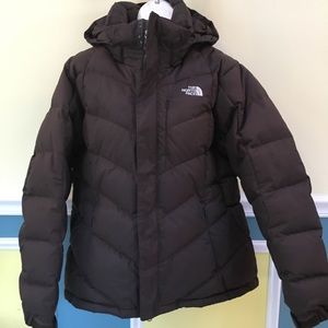 The North Face Retro Nuptse Down Jacket Brown